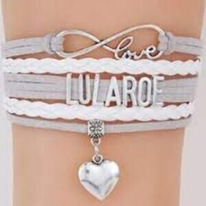 LuLaRoe Leather Multi Stand Infinity Love Bracelet